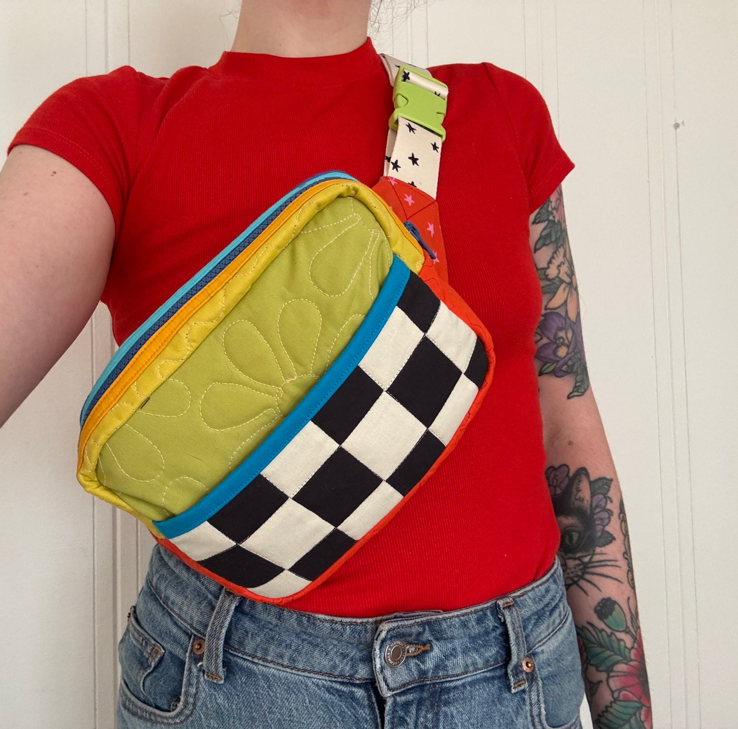 Quilted Crossbody Bag