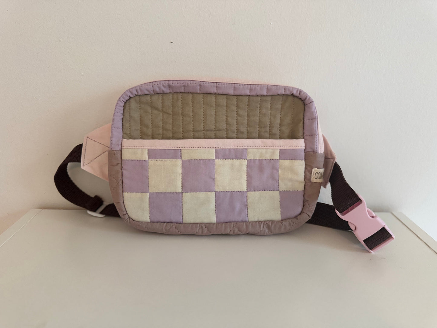 Neutral Lavender Checkers