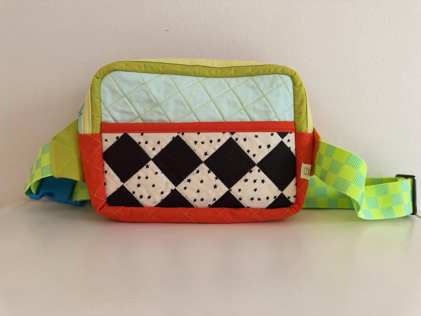 Starry Black Diagonal Checkers